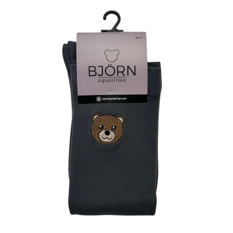 Björn Teddy Socks Grey - zokni