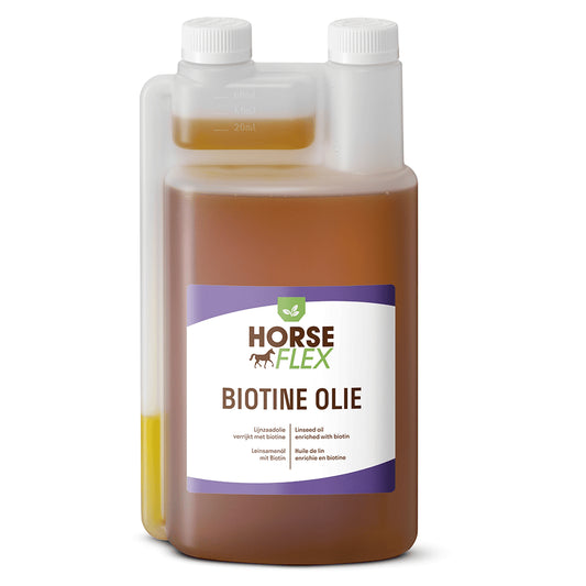 HorseFlex Biotin Oil- biotinnal dúsított lenmagolaj